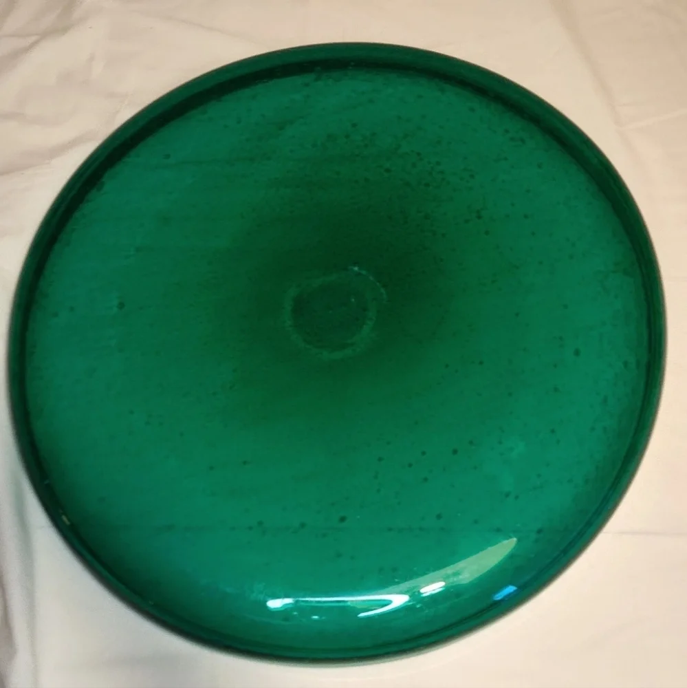 MASSIVE Signed Hadeland Gladverk "Greenland " Platter 1950 Arne Jon Jutrem - Picture 11 of 11